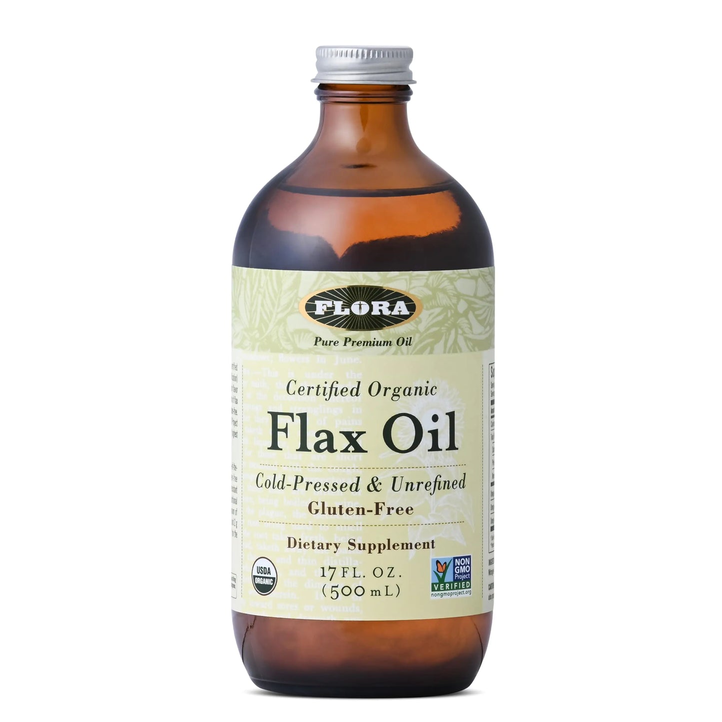 Flora Fresh Organic Flax Seed Oil - Natural Omega Boost