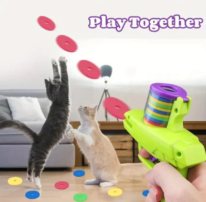 Feline Fun Disc Launcher
