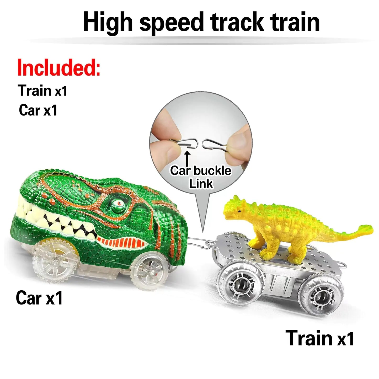 Electric Dino Rail Adventure Set