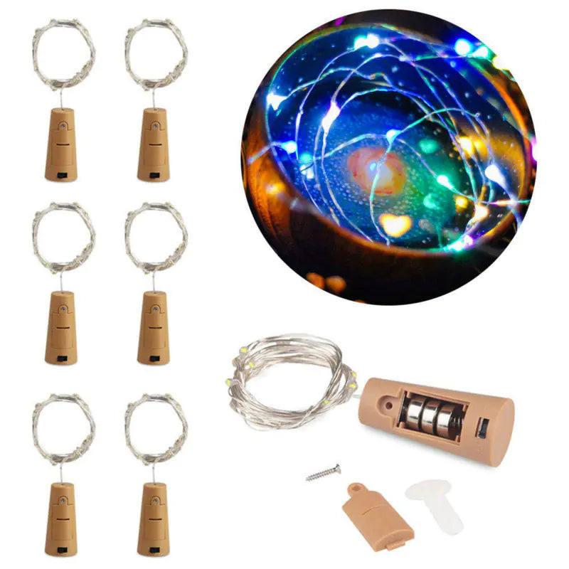 Fairy Bottle Cork LED Lights