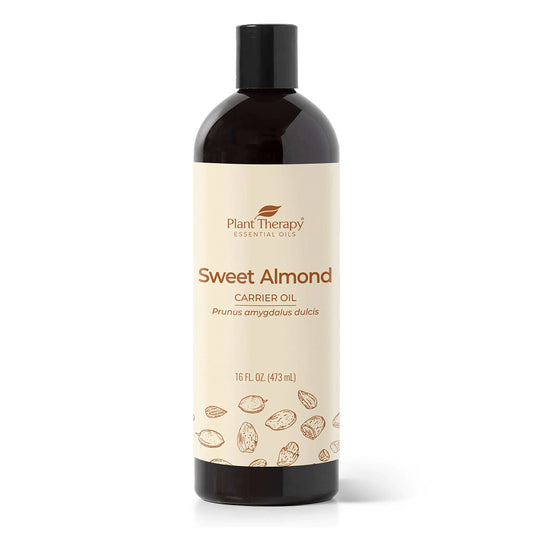 Sweet Almond Bliss Oil - Pure Hydration for Skin & Hair 16oz