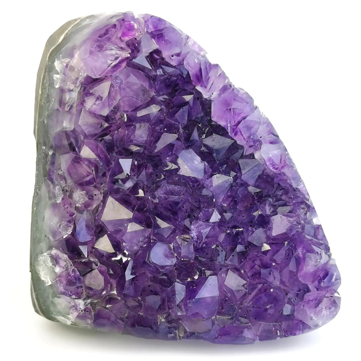 Amethyst Crystal Geodes Purple Crystals Rock Cluster Quartz Raw Healing Crystals 1-1.5LB