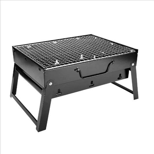 Compact Charcoal BBQ Station