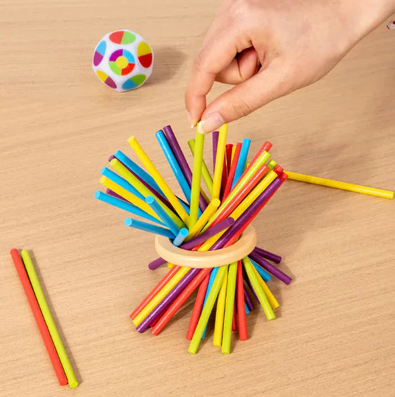 Timber Tower Balancing Game