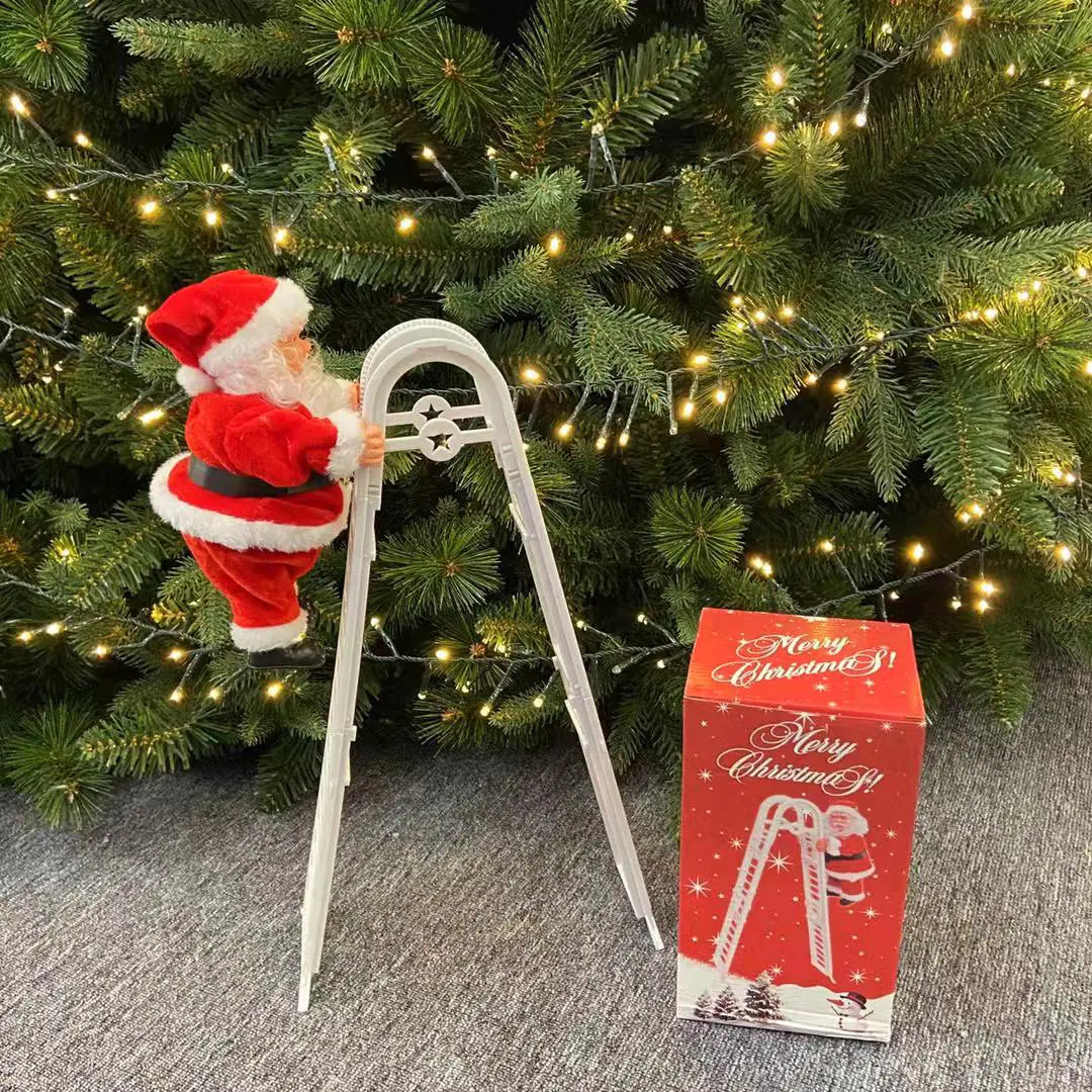 Santa Climber Decor Toy