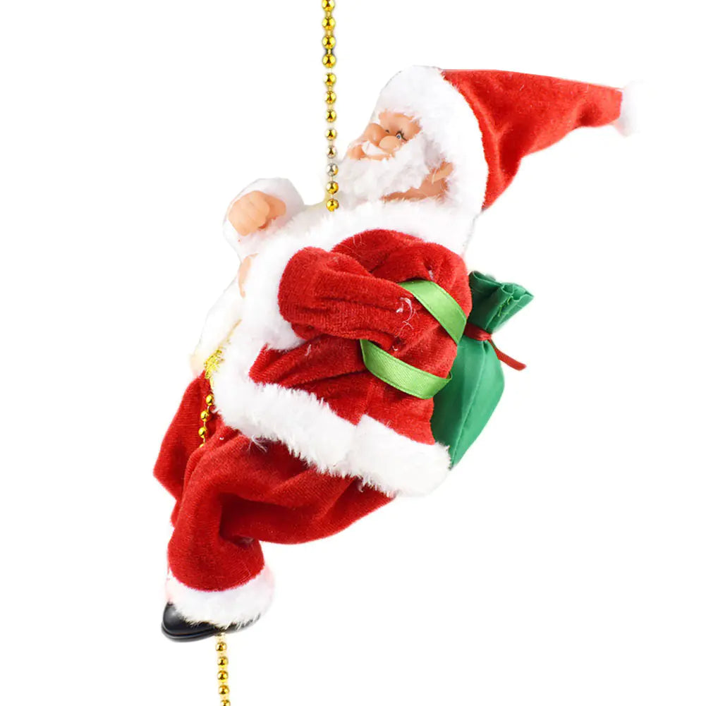 Santa Climber Decor Toy