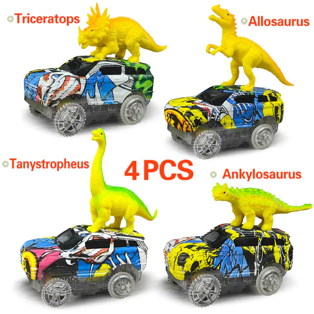 Electric Dino Rail Adventure Set