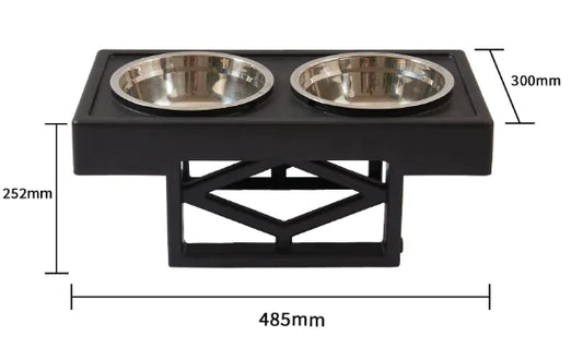 Adjustable Height Slow-Feeder Bowl