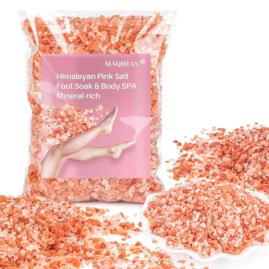 MAQIHAN Himalayan Pink Salt Spa - 14.5 Oz Bath & Foot Soak